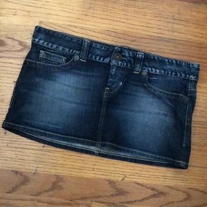 GUESS DENIM MINI SKIRT